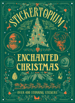 Book cover for Stickertopium: Enchanted Christmas