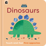 Book cover for Minitouch: Dinosaurs: Touch-And-Feel First Opposites