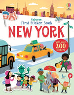 Book cover for First Sticker Book New York