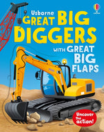 Book cover for Great Big Diggers (with Great Big Flaps)