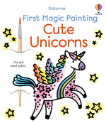 Book cover for First Magic Painting Cute Unicorns