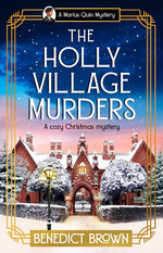 Book cover for Holly Village Murders: A Cozy Christmas Mystery