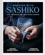 Book cover for Mending with Sashiko: The Japanese Art of Visible Repair