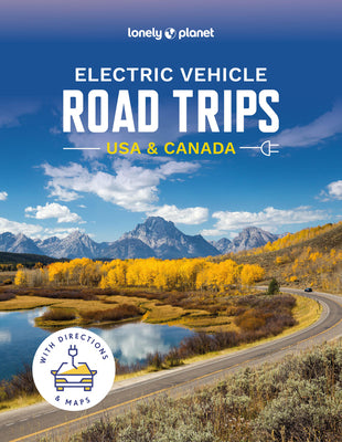 Book cover for Lonely Planet Electric Vehicle Road Trips USA & Canada 1