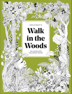 Book cover for A Walk in the Woods: An Intricate Coloring Book