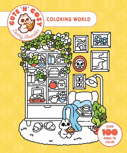Book cover for Cute'n'cozy Coloring World