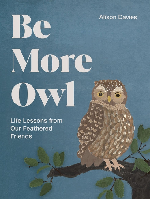 Book cover for Be More Owl: Life Lessons from Our Feathered Friends