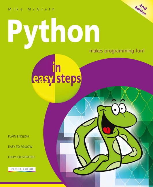 Book cover for Python in Easy Steps