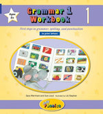 Book cover for Grammar 1 Workbook 1: In Print Letters (American English Edition)