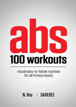 Book cover for Abs 100 Workouts: Visual easy-to-follow abs exercise routines for all fitness levels