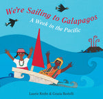 Book cover for We're Sailing to Galapagos