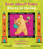 Book cover for Bear about Town / Oso En La Ciudad