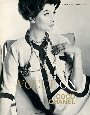 Book cover for Vogue on Coco Chanel