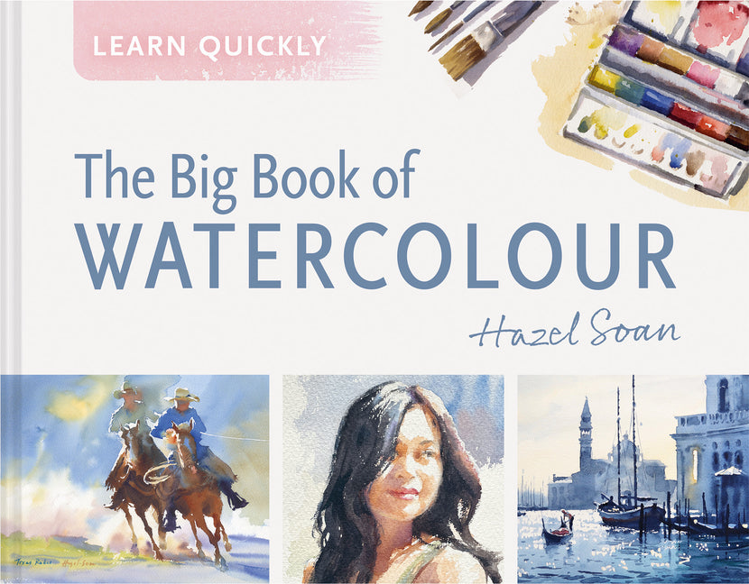 Book cover for Learn Quickly: Big Book of Watercolor