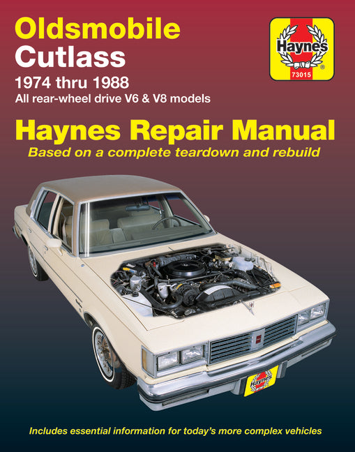 Book cover for Oldsmobile Cutlass 1974-88 (Revised)