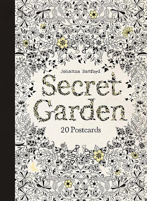Book cover for Secret Garden: 20 Postcards
