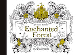 Book cover for Enchanted Forest Postcards: 20 Postcards