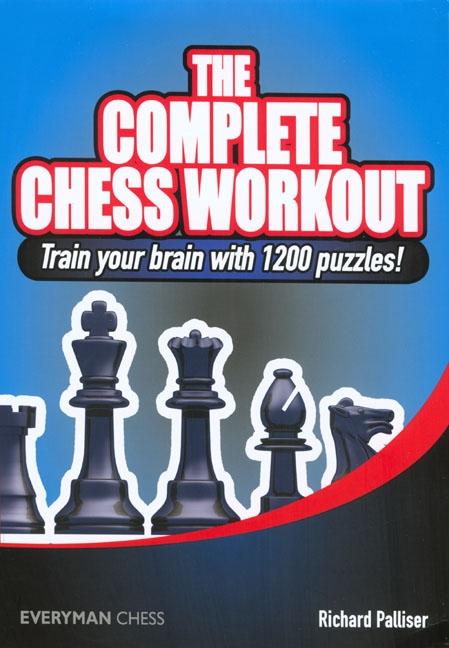 Book cover for Complete Chess Workout: Train your brain with 1200 puzzles!