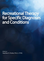 Book cover for Recreational Therapy for Specific Diagnoses and Conditions