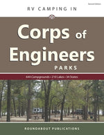 Book cover for RV Camping in Corps of Engineers Parks: Guide to 644 Campgrounds at 210 Lakes in 34 States