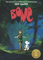 Book cover for Bone: The Complete Cartoon Epic in One Volume