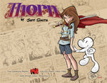 Book cover for Thorn: The Complete Proto-Bone College Strips 1982-1986, and Other Early Drawings