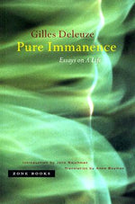Book cover for Pure Immanence: Essays on a Life