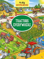 Book cover for My Big Wimmelbook(r) - Tractors Everywhere