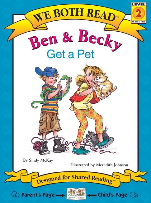Book cover for We Both Read-Ben and Becky Get a Pet (Pb)