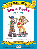 Book cover for We Both Read-Ben and Becky Get a Pet (Pb)