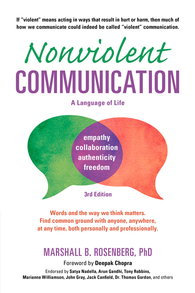 Book cover for Nonviolent Communication: A Language of Life: Life-Changing Tools for Healthy Relationships