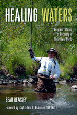 Book cover for Healing Waters: Veterans' Stories of Recovery in Their Own Words