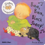 Book cover for Baa, Baa, Black Sheep!: American Sign Language