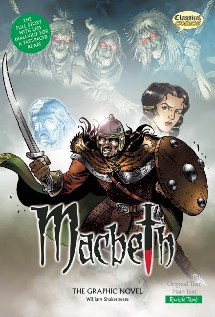 Book cover for Macbeth the Graphic Novel: Quick Text