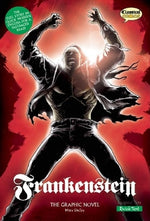 Book cover for Frankenstein the Graphic Novel: Quick Text