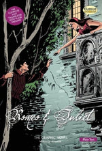 Book cover for Romeo and Juliet the Graphic Novel: Plain Text