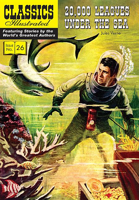 Book cover for 20,000 Leagues Under the Sea