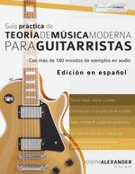 Book cover for Guía práctica de teoría de música moderna para guitarristas