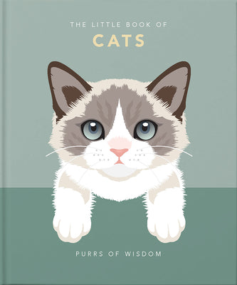 Book cover for The Little Book of Cats: Purrs of Wisdom