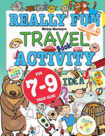 Book cover for Really Fun Travel Activity Book For 7-9 Year Olds: Fun & educational activity book for seven to nine year old children