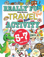 Book cover for Really Fun Travel Activity Book For 5-7 Year Olds: Fun & educational activity book for five to seven year old children
