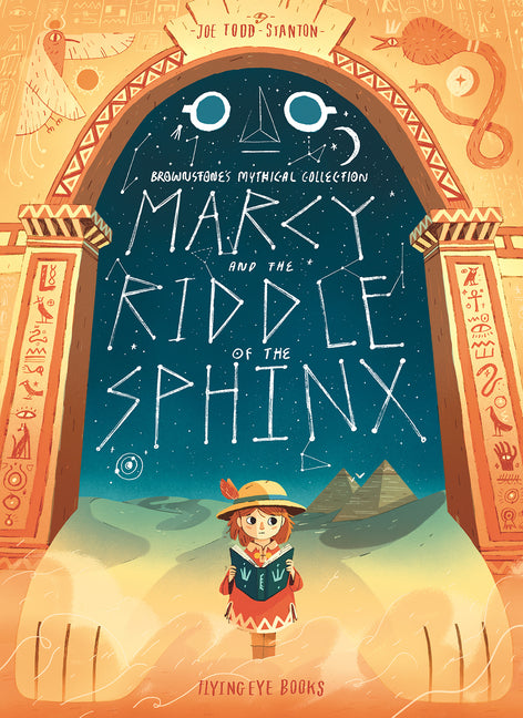Book cover for Marcy and the Riddle of the Sphinx