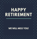Book cover for Happy Retirement Guest Book (Hardcover): Guestbook for retirement, message book, memory book, keepsake, retirment book to sign