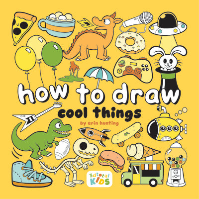 Book cover for How to Draw Cool Things: By Erin Hunting