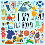 Book cover for I Spy - For Boys!: A Fun Guessing Game for 3-5 Year Olds