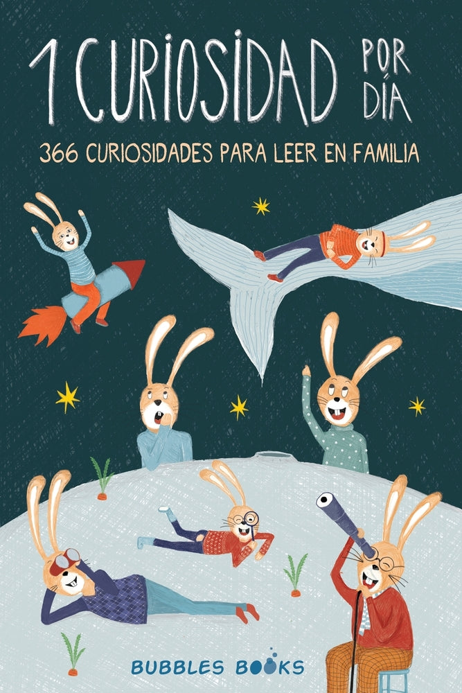 Book cover for 1 Curiosidad por día - 366 curiosidades del mundo para leer en familia: libro para niños y niñas a partir de 6 años que quieren aprender cada día algo