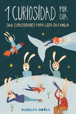 Book cover for 1 Curiosidad por día - 366 curiosidades del mundo para leer en familia: libro para niños y niñas a partir de 6 años que quieren aprender cada día algo