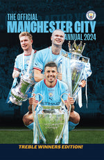 Book cover for The Official Manchester City Annual 2024