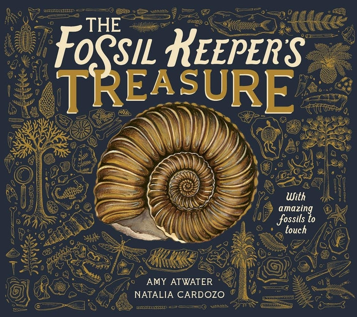 Book cover for Fossil Keeper's Treasure: With Amazing Fossils to Touch