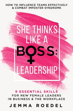 Book cover for She Thinks Like a Boss: Leadership